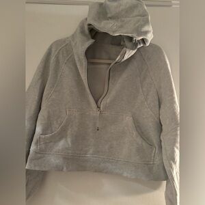 Grey Lululemon Scuba Hoody